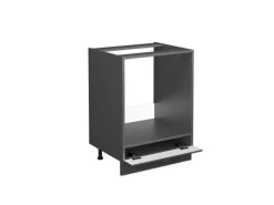 Vicco Herdumbauschrank Fame-Line Grün-Gold Landhaus/Anthrazit 60 cm ohne Arbeitsplatte