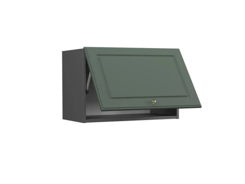 Vicco Hängeschrank Fame-Line Grün-Gold Landhaus/Anthrazit 60 cm Flach