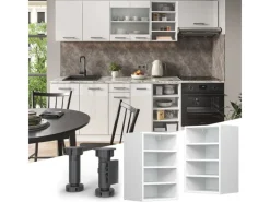 Best Vicco Hängeschrank R-Line Offener Küchenschrank / 40 cm Weiß