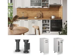 Vicco Küchenunterschrank R-Line Landhaus/ 30 cm ohne Arbeitsplatte