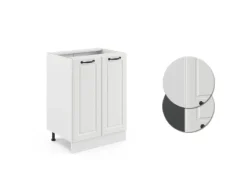 Online Vicco Küchenunterschrank R-Line Landhaus/ 60 cm ohne Arbeitsplatte Weiß