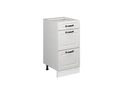 Vicco Küchenunterschrank R-Line Landhaus/ 40 cm mit Schubladen ohne Arbeitsplatte