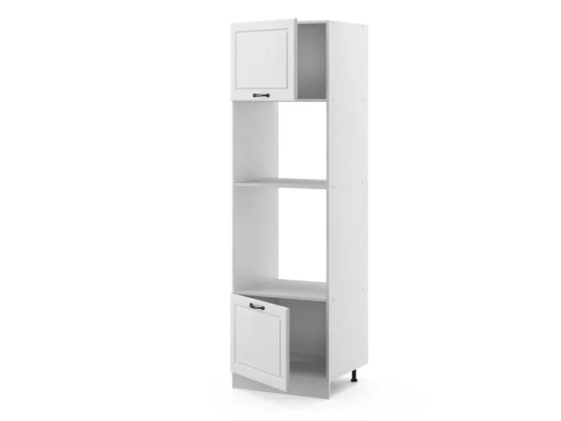 Online Vicco Mikrowellenschrank R-Line Küchenregal für die Mikrowelle Landhaus/ 60 cm Weiß