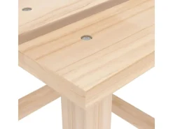 Online vidaXL Adirondack-Gartenstuhl mit Tisch Massivholz Tanne 315922 Hellbraun