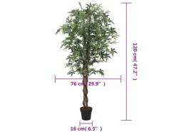 Best vidaXL Ahornbaum Künstlich 336 Blätter 120 cm Grün