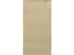 vidaXL Bambusrollo 140x220 cm Natur