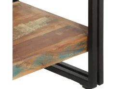 vidaXL Bücherregal 5 Fächer 60x30x180 cm Altholz Massiv