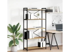 vidaXL Bücherregal Artisan-Eiche 80 x 30 x 155 cm Holzwerkstoff 868418