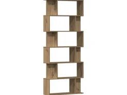 Sale vidaXL Bücherregal Artisan-Eiche 80x24x192 cm Holzwerkstoff 855783 Eiche Handbeschlagen