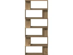 Sale vidaXL Bücherregal Artisan-Eiche 80x24x192 cm Holzwerkstoff 855783 Eiche Handbeschlagen