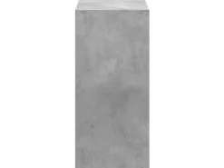 vidaXL Bücherregal Betongrau 68,5x32x68,5 cm Holzwerkstoff