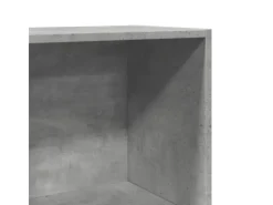 vidaXL Bücherregal Betongrau 40x30x189 cm Holzwerkstoff 857888