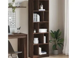 Online vidaXL Bücherregal Braun Eichen-Optik 57x28,5x174 cm Holzwerkstoff