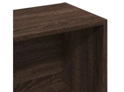 Online vidaXL Bücherregal Braun Eichen-Optik 57x28,5x174 cm Holzwerkstoff