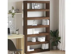 vidaXL Bücherregal Braun Holzwerkstoff 3333929
