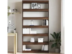 vidaXL Bücherregal Braun Holzwerkstoff 3333929