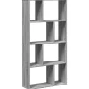 Outlet vidaXL Bücherregal Grau Sonoma 60x20x120 cm Holzwerkstoff 858152