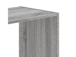 vidaXL Bücherregal Grau Sonoma 68,5x32x75 cm Holzwerkstoff