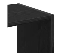 vidaXL Bücherregal Schwarze Eiche 68,5 x 32 x 68,5 cm Holzwerkstoff 868060