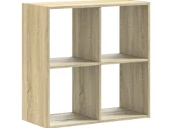 Best vidaXL Bücherregal Sonoma-Eiche 68,5x32x68,5 cm Holzwerkstoff