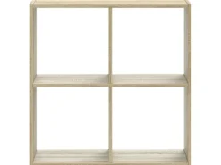 Best vidaXL Bücherregal Sonoma-Eiche 68,5x32x68,5 cm Holzwerkstoff