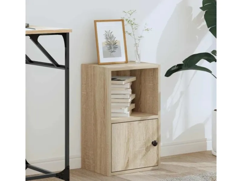 Best vidaXL Bücherregal Sonoma-Eiche 31x24x52 cm Holzwerkstoff 860321 Sonoma Eiche