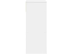 New vidaXL Bücherregal 66x31x80 cm Holzwerkstoff 860292 Weiß