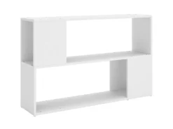 vidaXL Bücherregal Weiß 100x24x63 cm Holzwerkstoff