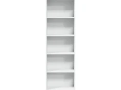 Outlet vidaXL Bücherregal Weiß 60x30x189 cm Holzwerkstoff 857917