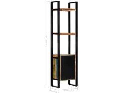 Sale vidaXL Bücherregal 45x30x171 cm Altholz Massiv