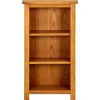 Online vidaXL Bücherregal 45x22,5x82 cm Eiche Massivholz