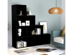 vidaXL Bücherregal/Raumteiler 155x24x160 cm Holzwerkstoff 800658