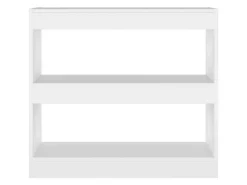 Best vidaXL Bücherregal/Raumteiler Weiß 80x30x72 cm