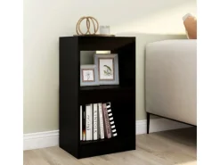 Best vidaXL Bücherregal/Raumteiler Schwarz 40×30×72cm