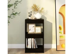 Best vidaXL Bücherregal/Raumteiler Schwarz 40×30×72cm