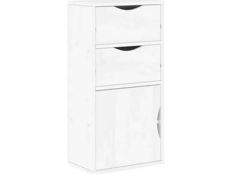 vidaXL Beistellschrank mit Schubladen ODDA Massivholz Kiefer 4103598