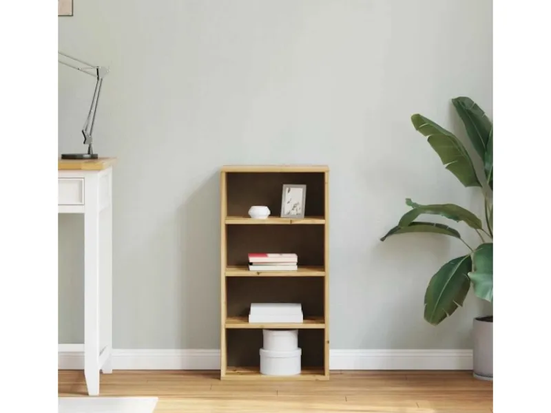 vidaXL Beistellschrank ODDA 40x24x79 cm Massivholz Kiefer 4103601