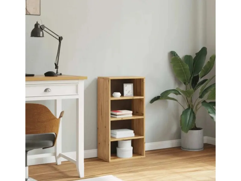 vidaXL Beistellschrank ODDA 40x24x79 cm Massivholz Kiefer 4103601