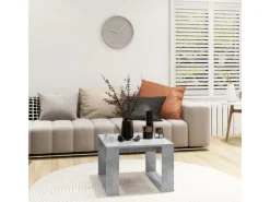 vidaXL Beistelltisch Betongrau 50x50x35 cm Holzwerkstoff