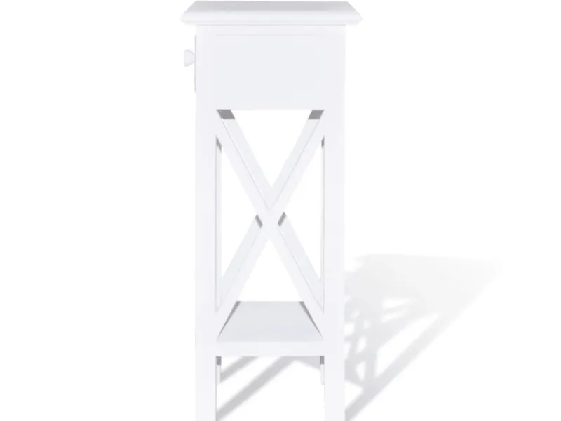 vidaXL Beistelltisch mit Schublade 241147