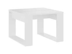 vidaXL Beistelltisch 50x50x35 cm Holzwerkstoff 808621 Weiß