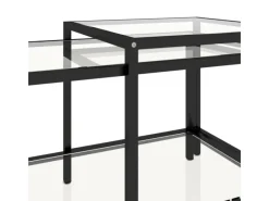 Discount vidaXL Beistelltische 2 Stk. Hartglas Transparent