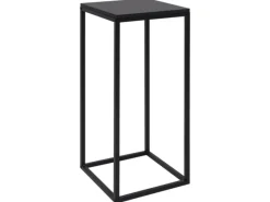 New vidaXL Beistelltische 2 Stk. Schwarz Stahl