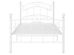 Sale vidaXL Bett Weiß Metall 90x200 cm Modell 1922493