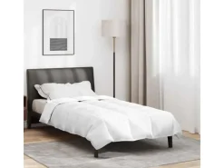 Best vidaXL Bettdecke Weiß 140 x 220 cm Feder 42007645