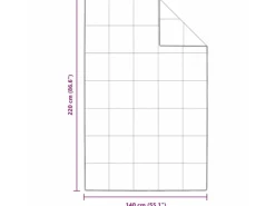 Best vidaXL Bettdecke Weiß 140 x 220 cm Feder 42007645