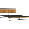 vidaXL Bettgestell Metall 160x200 cm730892