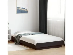 vidaXL Bettgestell mit LED 90x200 cm Holzwerkstoff 3281120