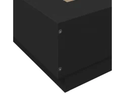 vidaXL Bettgestell mit LED 90x200 cm Holzwerkstoff 3281120