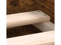 New vidaXL Bettgestell Räuchereiche 140x200 cm1925305